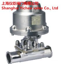 Stainless Steel Pneumatic Sanitary Clamp Diaphragm Valves